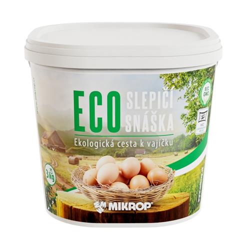 Doplňkové minerální krmivo Mikrop Eco Slepičí Snáška, 3 kg Doplňkové minerální krmivo Mikrop Eco Slepičí Snáška, 3 kg