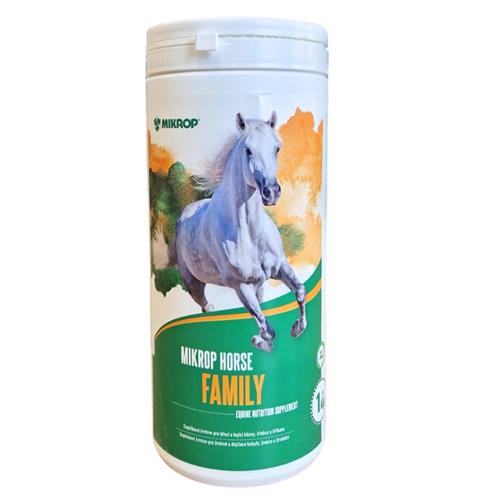 Minerální doplněk Mikrop Horse Family, 1 kg Minerální doplněk Mikrop Horse Family, 1 kg