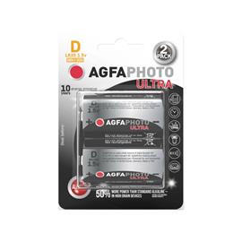 Baterie AgfaPhoto Power Ultra LR20/D, blistr 2ks