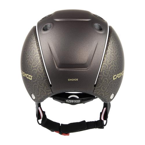 Přilba jezdecká Casco Choice 2, hnědá, vel. 52-56 Přilba jezdecká Casco Choice 2, hnědá, vel. 52-56