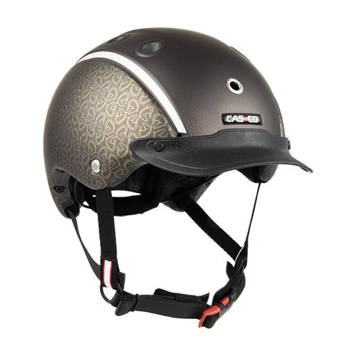 Přilba jezdecká Casco Choice 2, hnědá, vel. 52-56 Přilba jezdecká Casco Choice 2, hnědá, vel. 52-56