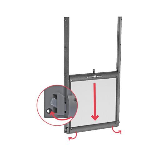 Dveře pro automatické zavírání kurníku Chicken Guard 30×60 cm Dveře pro automatické zavírání kurníku Chicken Guard 30×60 cm