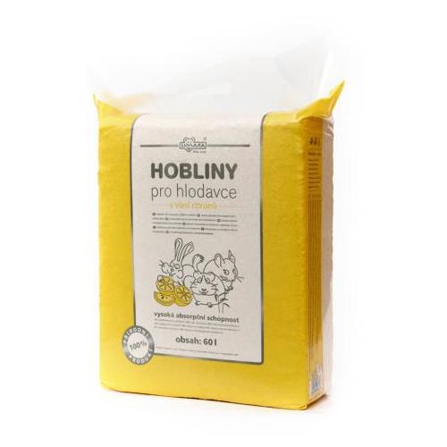 Hobliny bezprašné Limara, citronová vůně, 60 l Hobliny bezprašné Limara, citronová vůně, 60 l