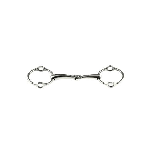 Udidlo fuga Umbria Equitazione, 1x lomená - 12,5 cm Udidlo fuga 1x lomená Umbria Equitazione, 12,5 cm