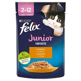 Felix Fantastic Junior kuře v želé 85 g