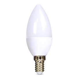 Solight LED žárovka, svíčka, 6W, E14, 6000K, 510 lm