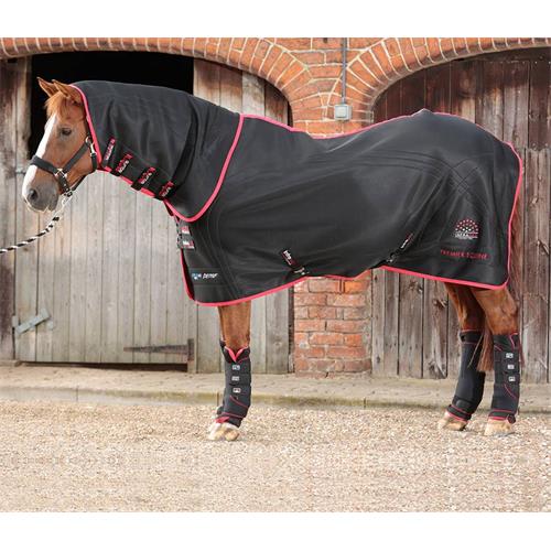 Deka Premier Equine Nano-Tec, černá - vel. 120/160 cm Deka Premier Equine Nano-Tec, černá,