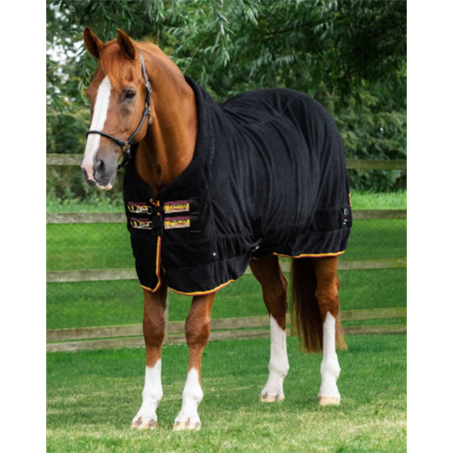 Odpocovací deka Premier Equine Buster, černá - vel. 135/183 cm Deka Premier Equine Buster fleece, vel. 135 cm