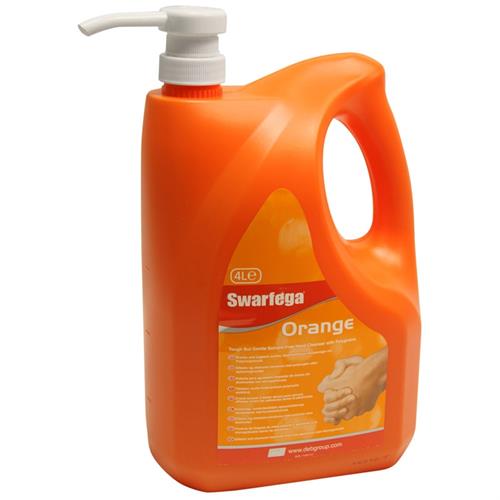 Swarfega Orange mycí pasta s pumpičkou, 4 l Swarfega Orange mycí pasta s pumpičkou, 4 l