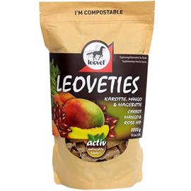 Pamlsky pro koně Leoveties, mrkev, mango a šípek, 1 kg