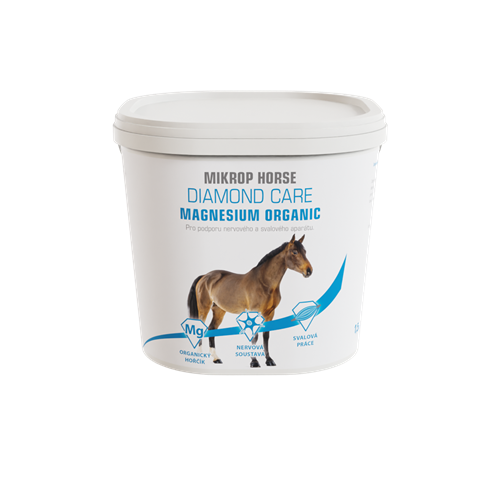 Minerální doplněk Mikrop Horse Diamond Care Magnesium Organic, 1,5 kg Minerální doplněk Mikrop Horse Diamond Care Magnesium Organic, 1,5 kg