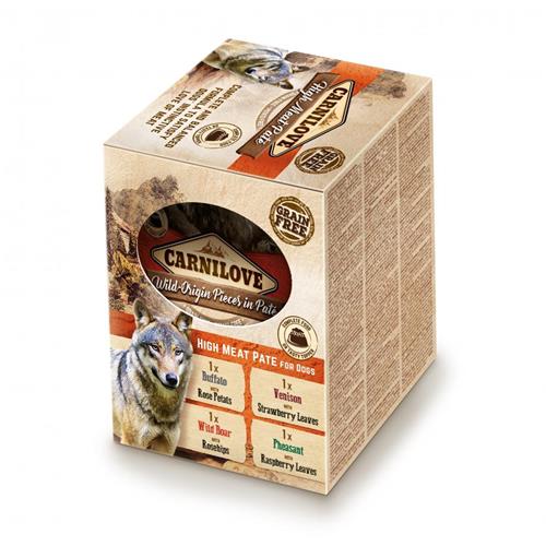 Carnilove Dog Pouch Paté Multipack 4×300 g Carnilove Dog Pouch Paté Multipack 4×300 g