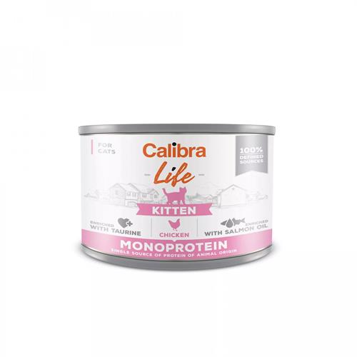 Calibra Cat Life kotě Chicken, 200 g Calibra Cat Life kotě Chicken, kuře, 200 g