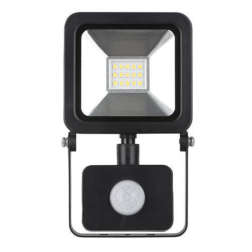 LED reflektor Floodlight s pohybovým senzorem 10W, 800 lm, IP44, neutrální bílá LED reflektor Floodlight s pohybovým senzorem 10W, 800 lm, IP44, neutrální bílá