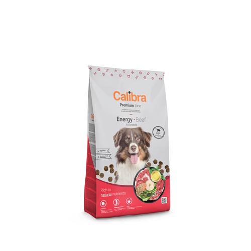 Calibra Dog Premium Line Adult Energy Beef 12 kg + 3 kg Zdarma Granule Calibra Premium Adult Energy Beef 12 kg