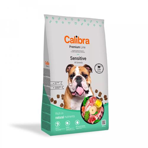 Calibra Dog Premium Line Adult Sensitive Lamb 12 kg + 3 kg Zdarma Granule Calibra Premium Adult Sensitive Lamb 12 kg