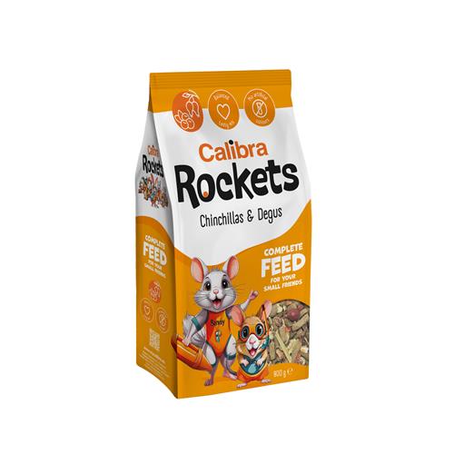 Krmivo Calibra Rockets Mix pro činčily a osmáky, 900 g Krmivo Calibra Rockets Mix pro činčily a osmáky, 900 g