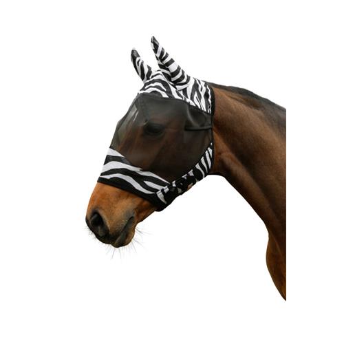 Maska proti hmyzu Covalliero s ušima, zebra - vel. Pony Maska proti hmyzu Covalliero Zebra s ušima, vel. Pony