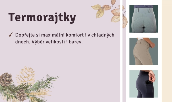 Termorajtky a zateplené legíny