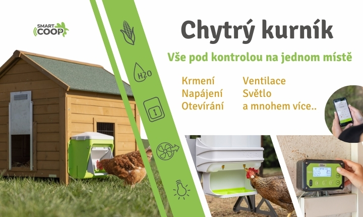 Smart Coop chytrý kurník